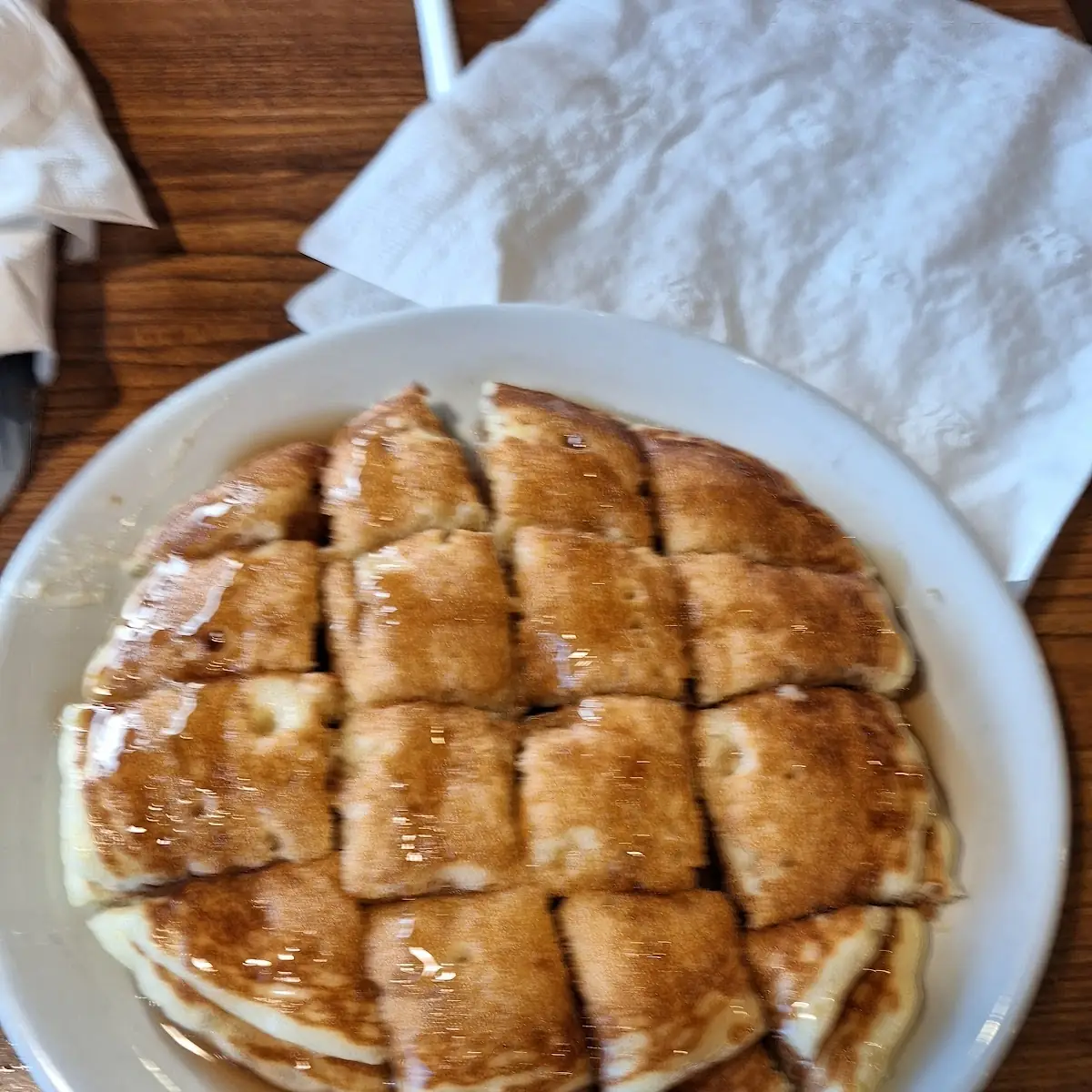 Cinnamon Roll Pancake Slam