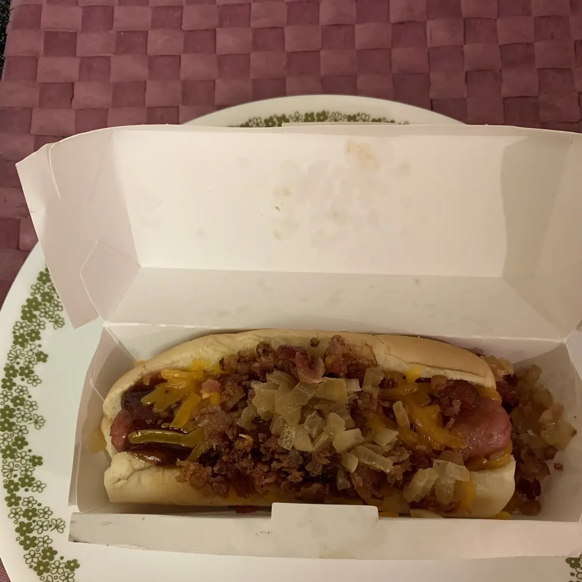 Texas BBQ Beef Hot Dog