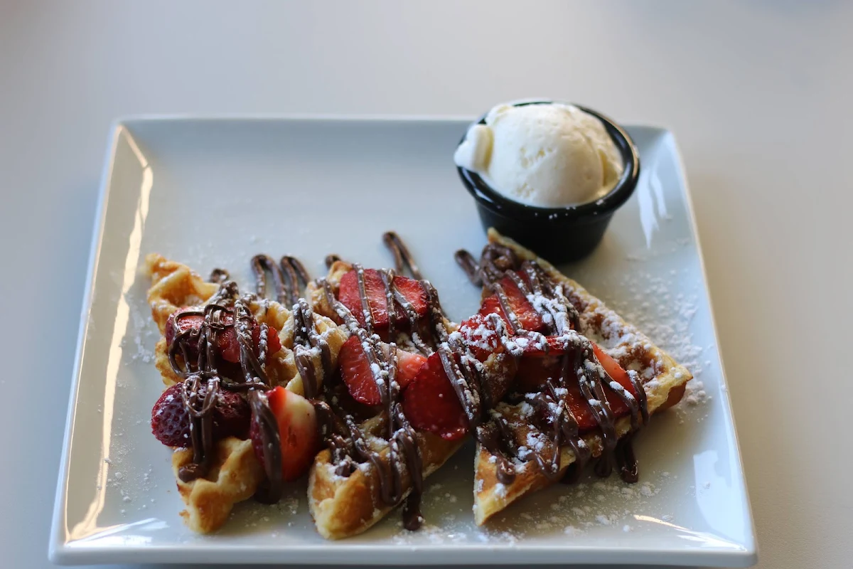 Waffles, Hunter Valley Chocolate Company @ Twenty-3-Twenty