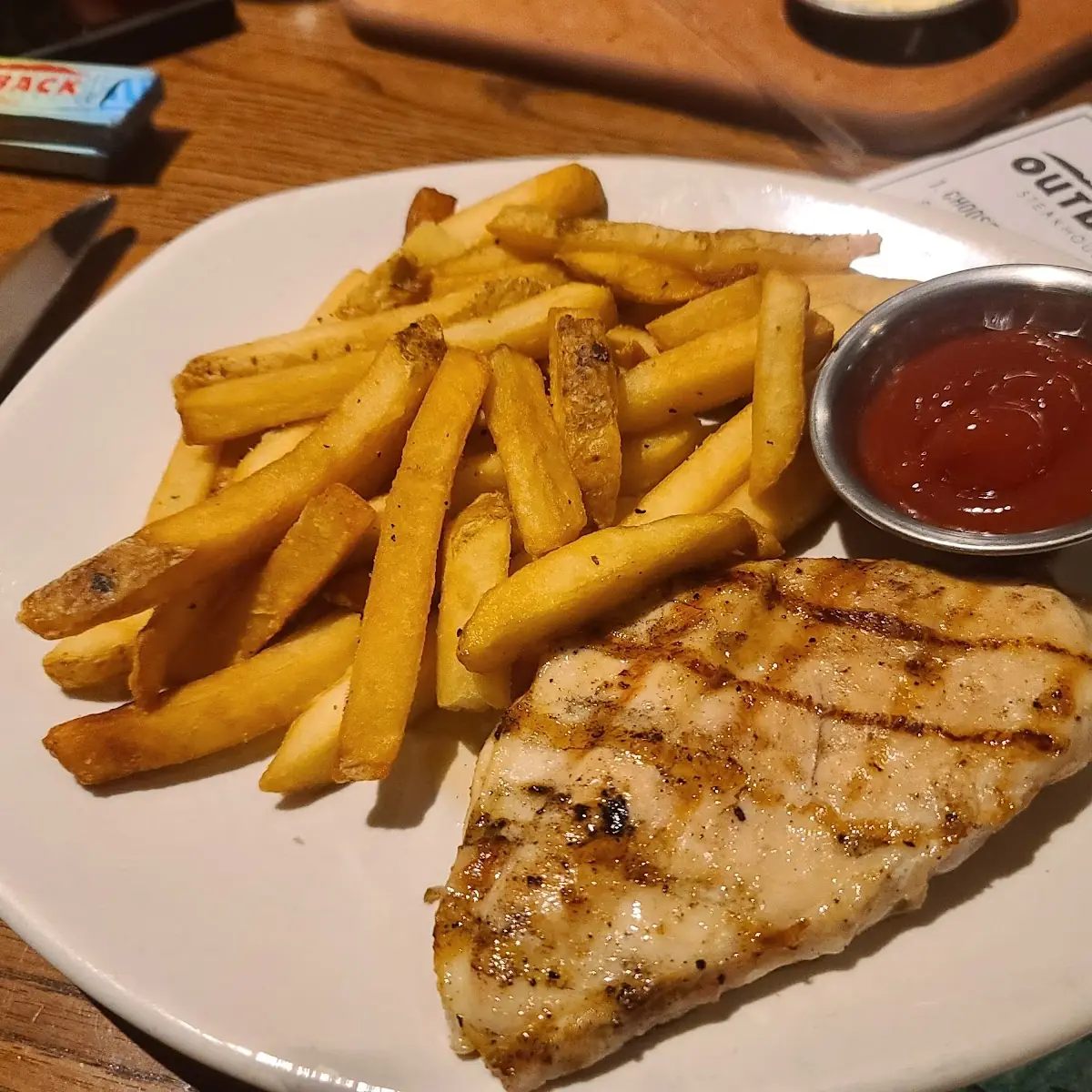 Sirloin* & Grilled Chicken