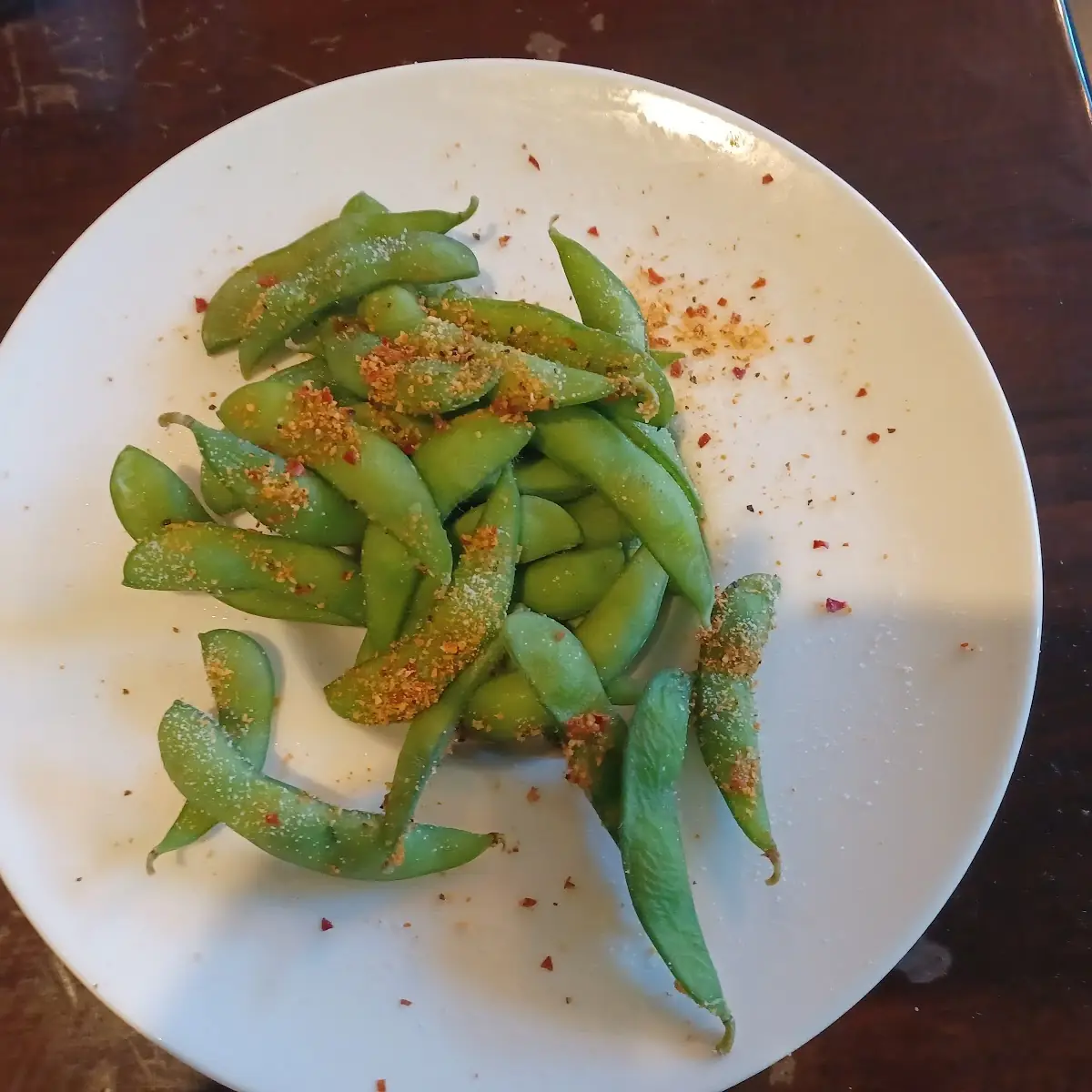 Garlic Edamame