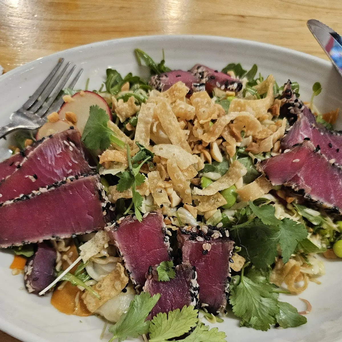 Seared Ahi Tuna Salad
