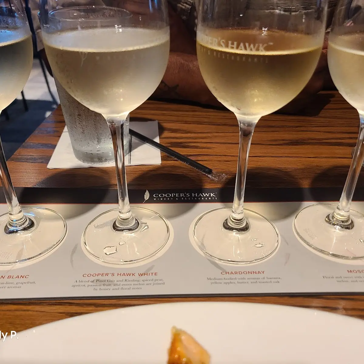 White Wine Tasting Flight