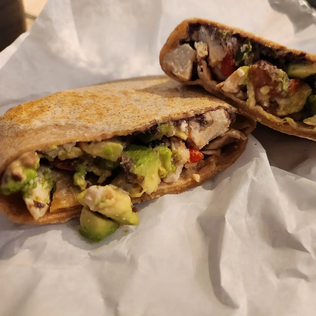 Grilled Chicken Burrito
