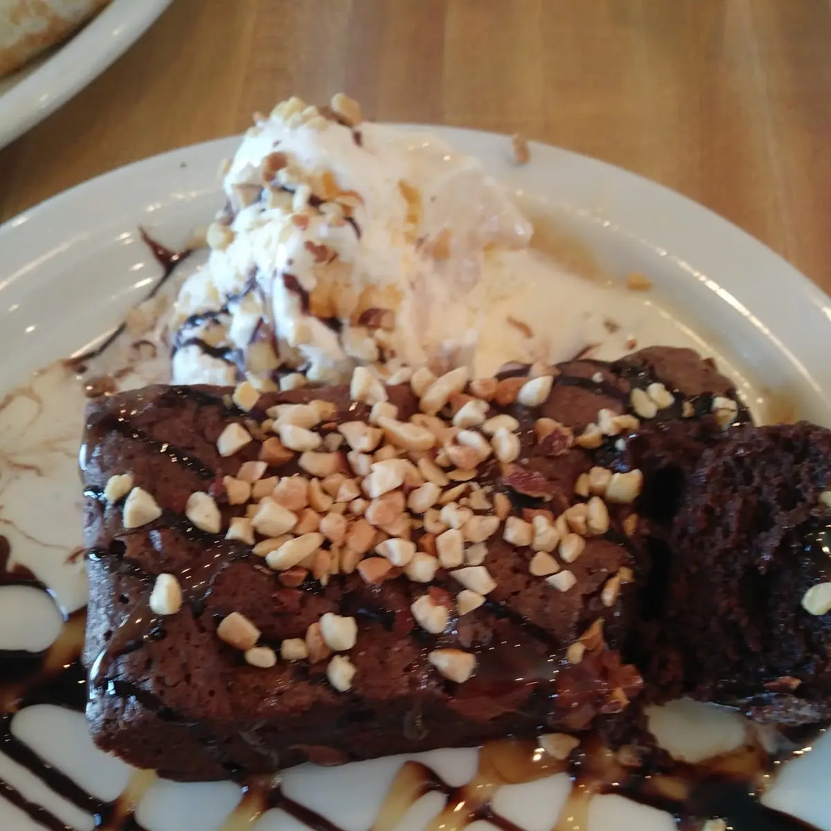 Belgian Brownie Sundae