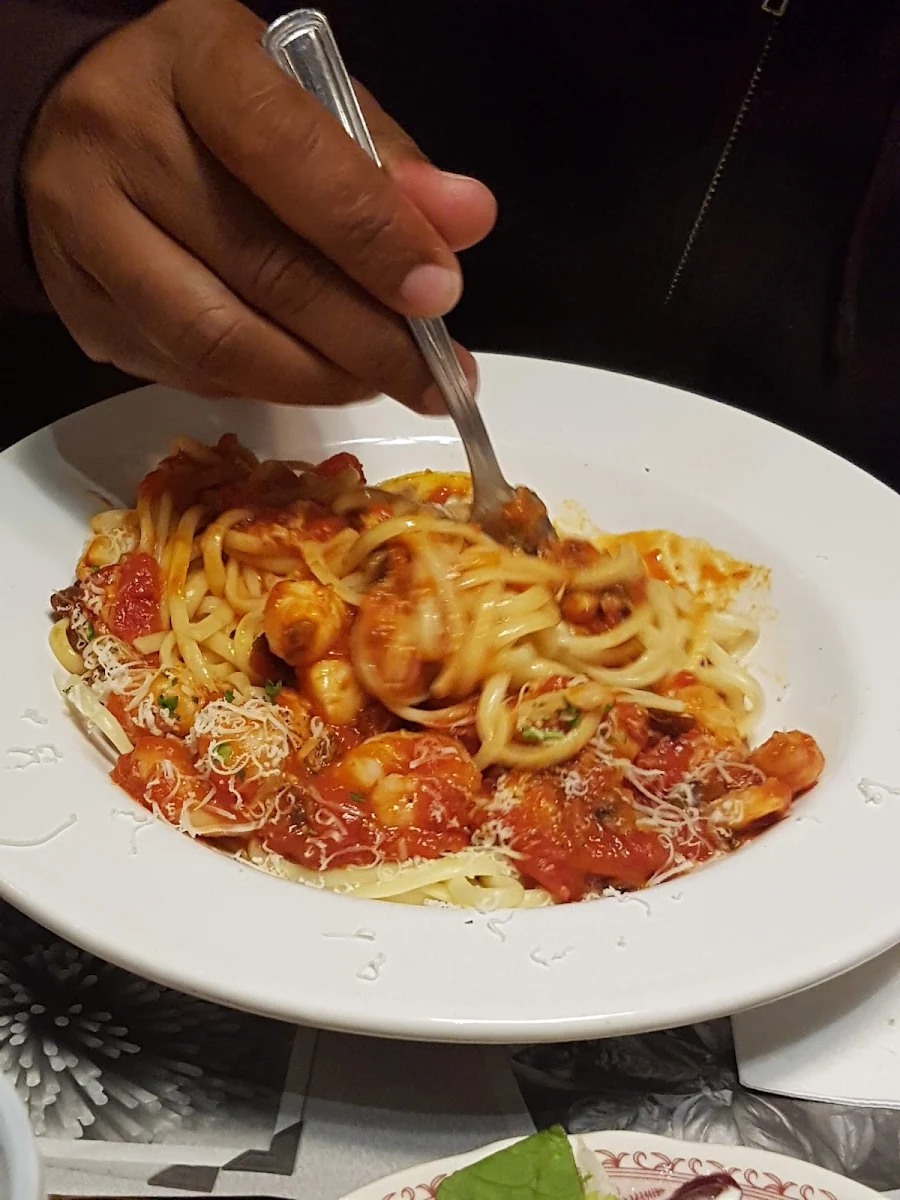 Seafood Linguine Marinara