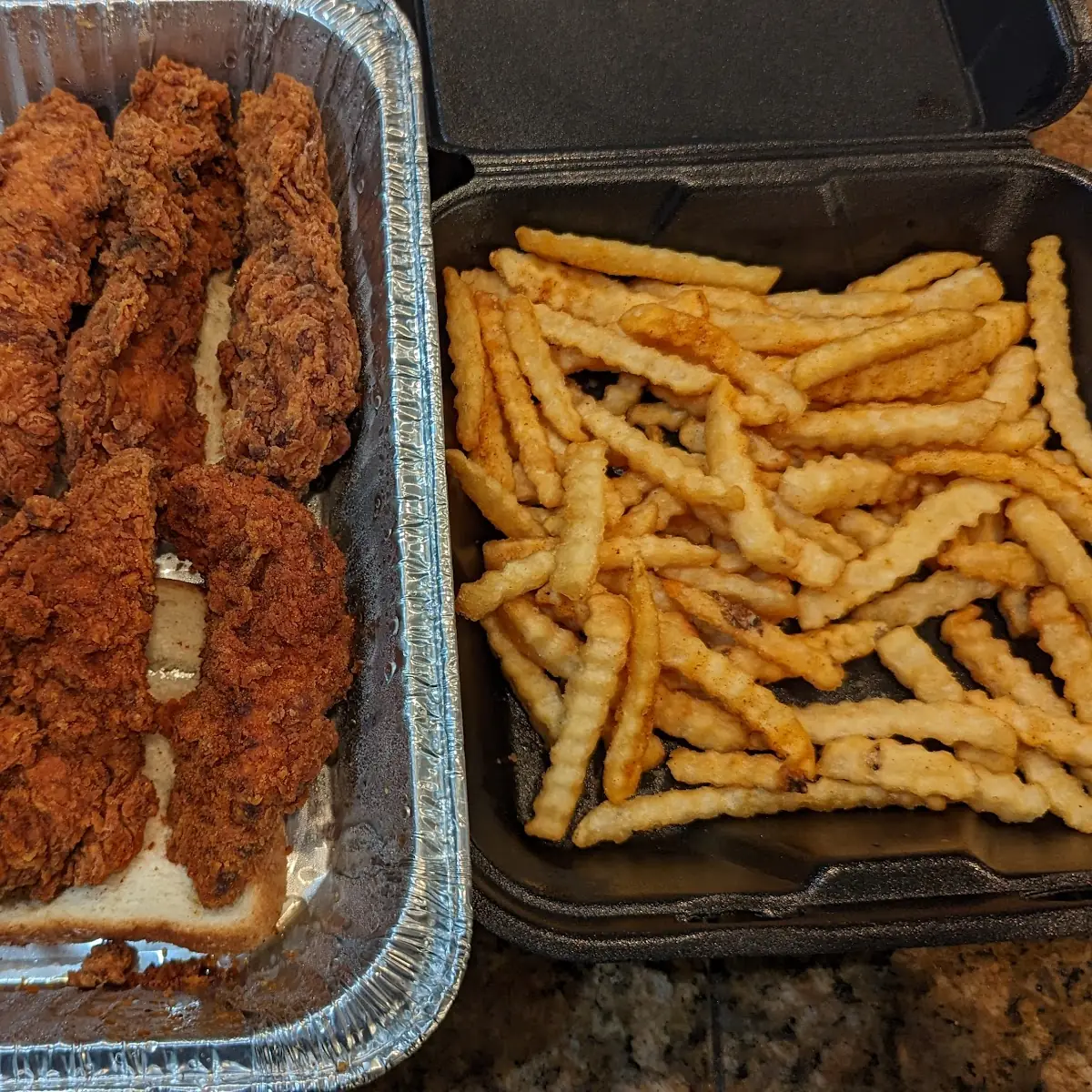 Chicken Tenders with Fries