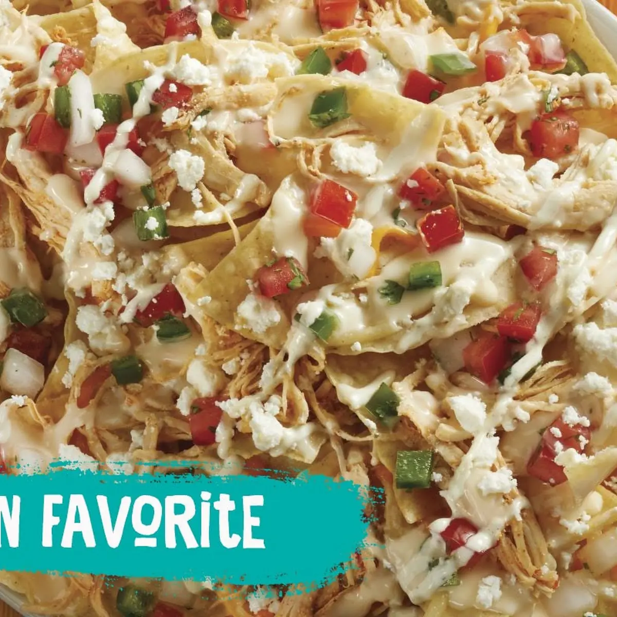Shredded Chicken Nachos