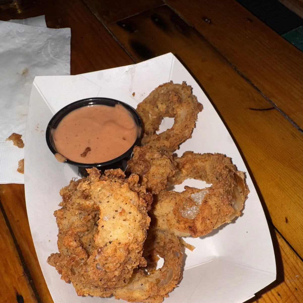 Southere Pecar Beer Battered Onion Ping
