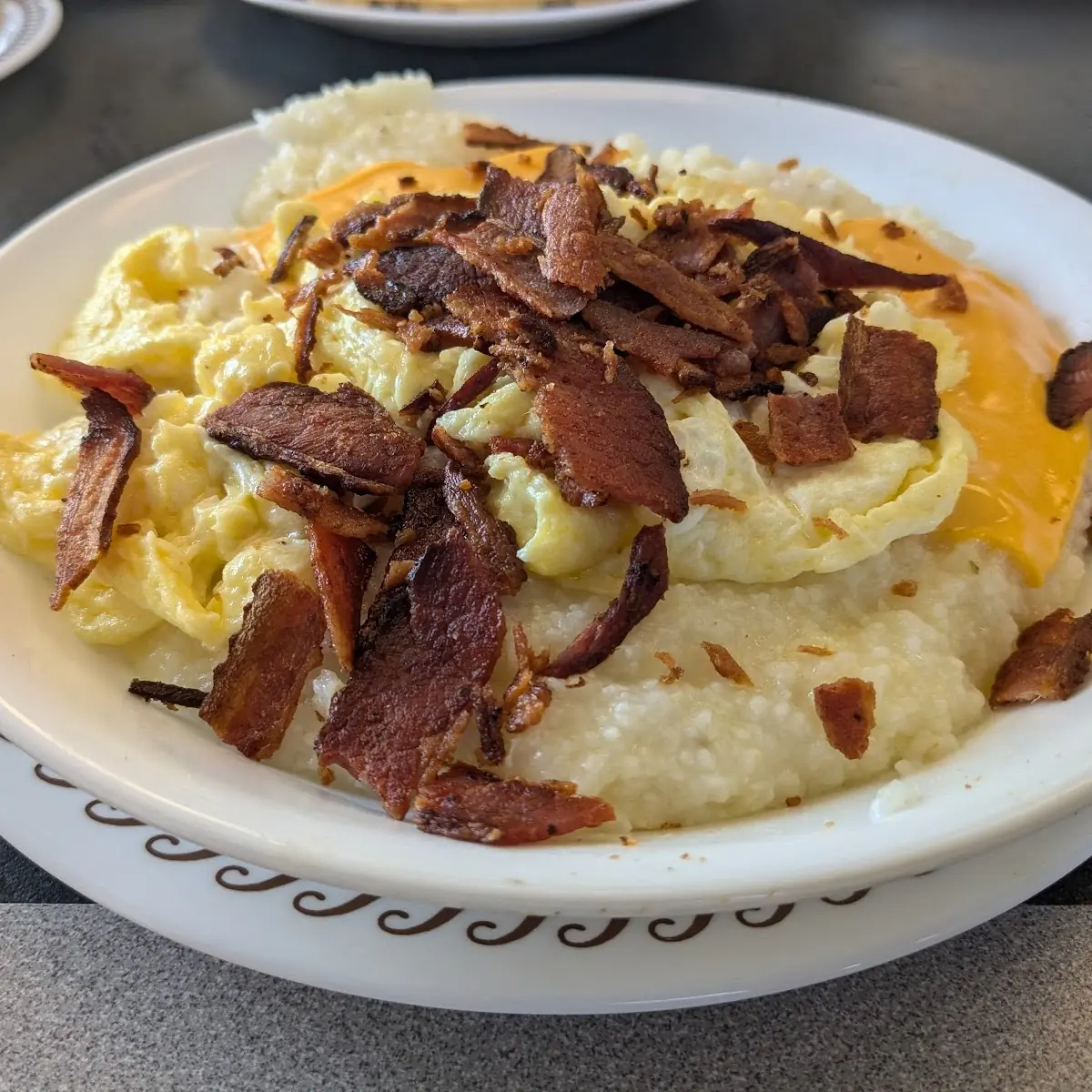 Bacon Egg and Cheese Bowl
