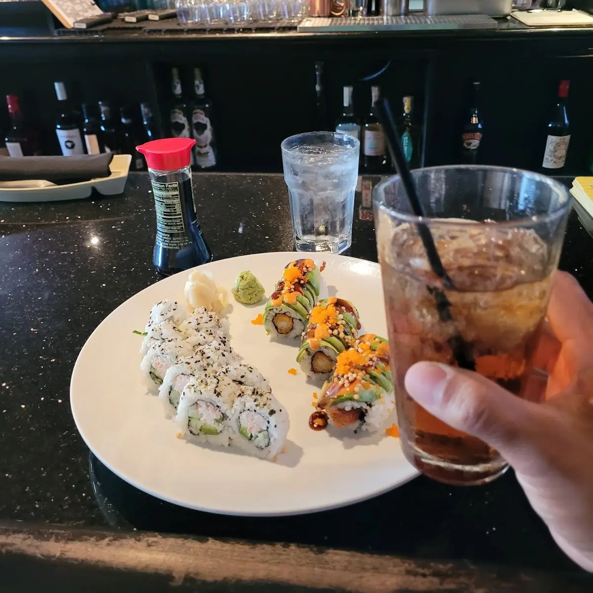 California Roll and Crunchy Roll