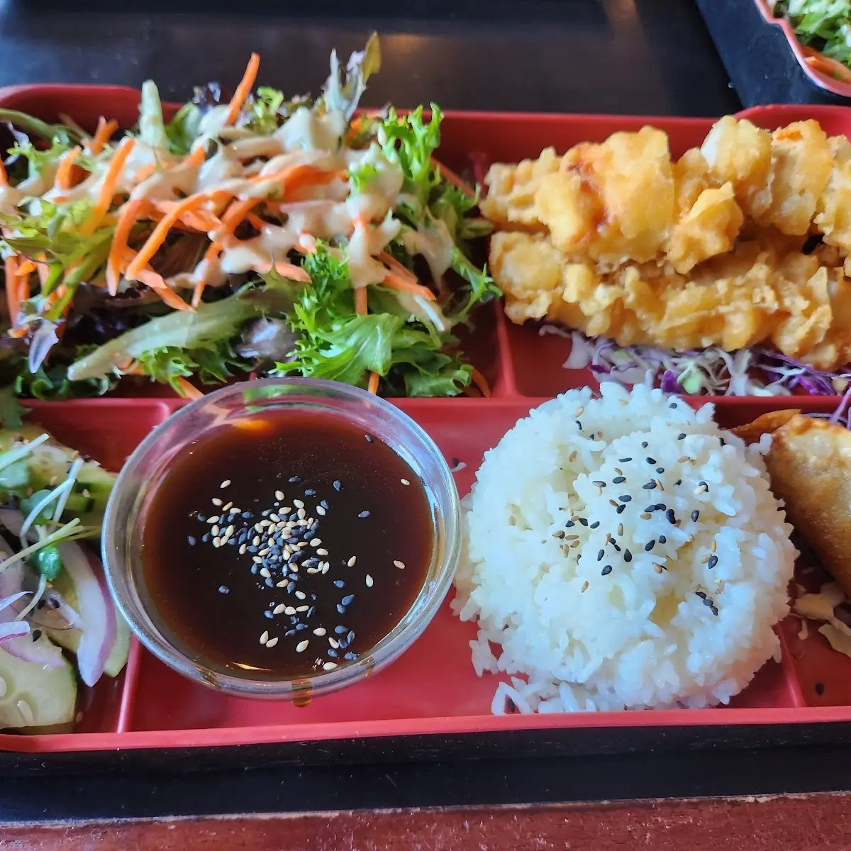 Sesame Chicken Bento