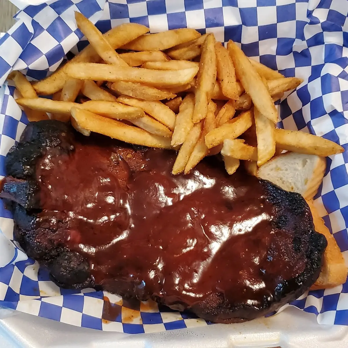 BBQ Pork Steak