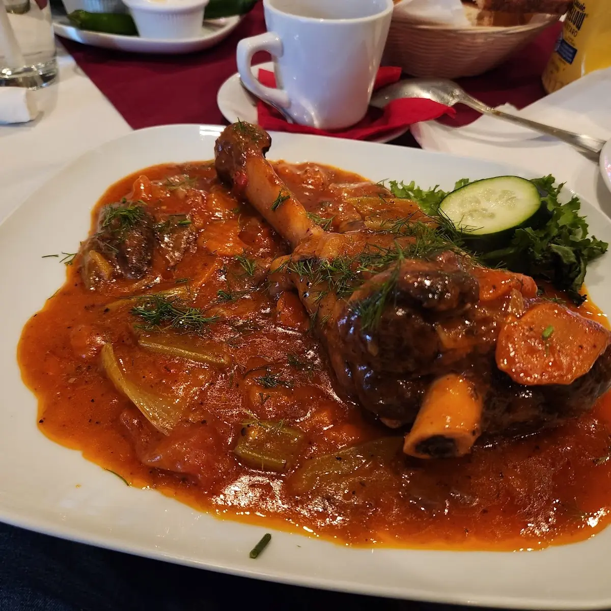 Lamb Shank-Rasol De Miel