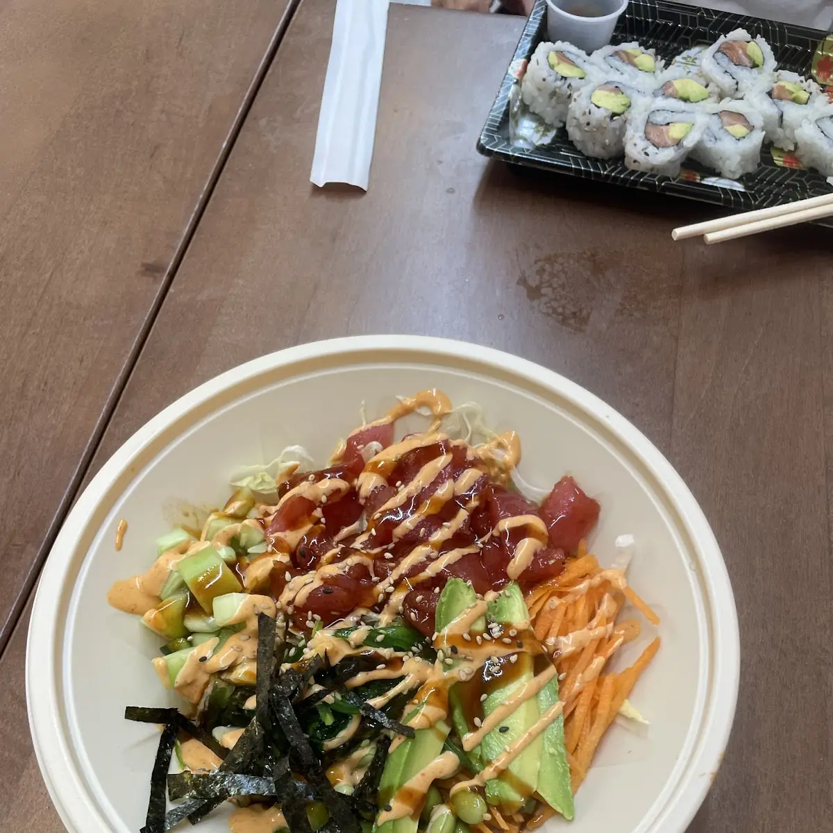Tempura Shrimp Poke Bowl