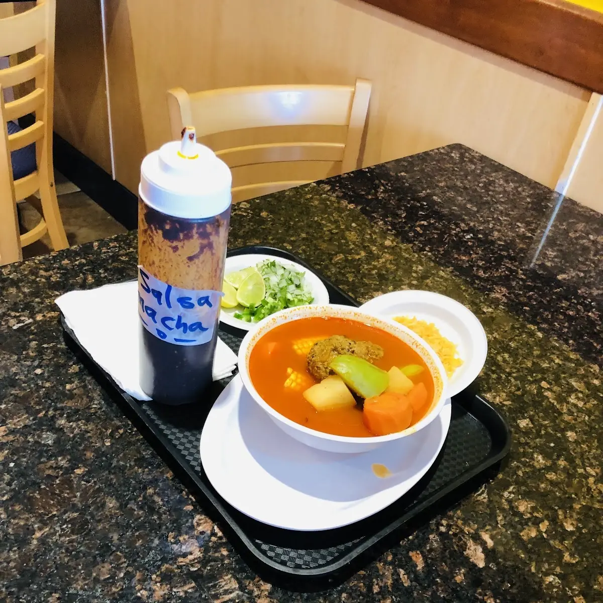 Mixed Vegetables Meatball Soup