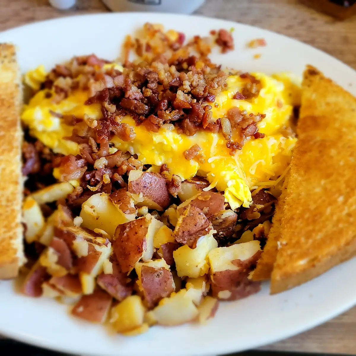 Corned Beef Hash Omelet