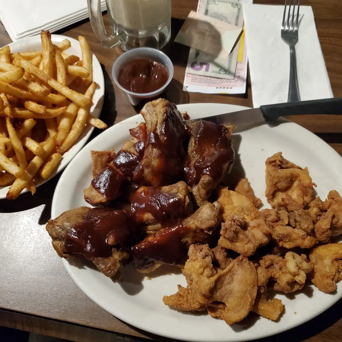 Rib Tips and Boneless Wings