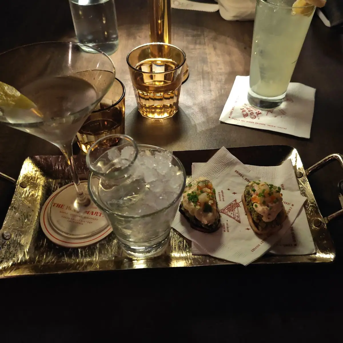 Dusty & Dirty Vodka Martini