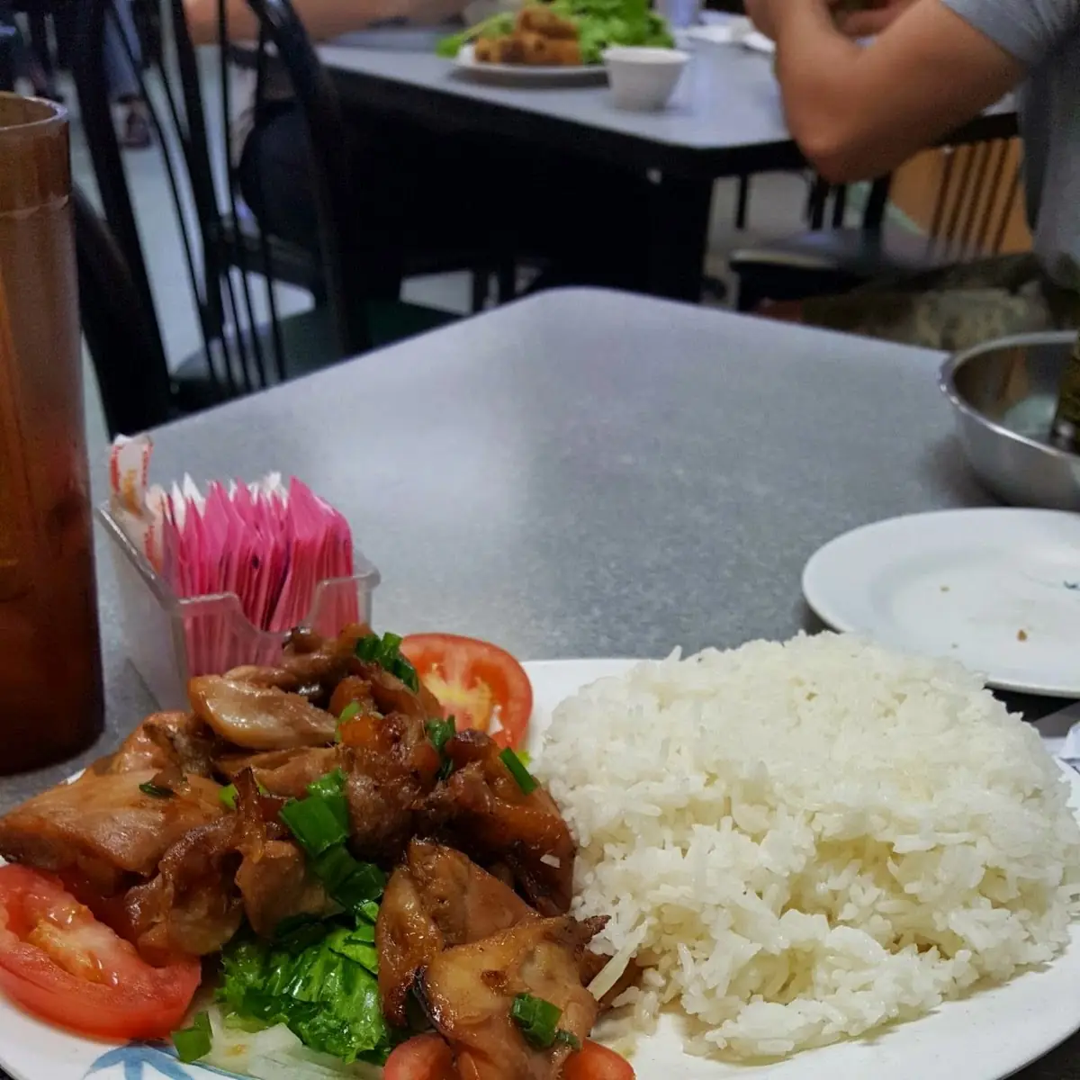 Charcoal Chicken with White Rice