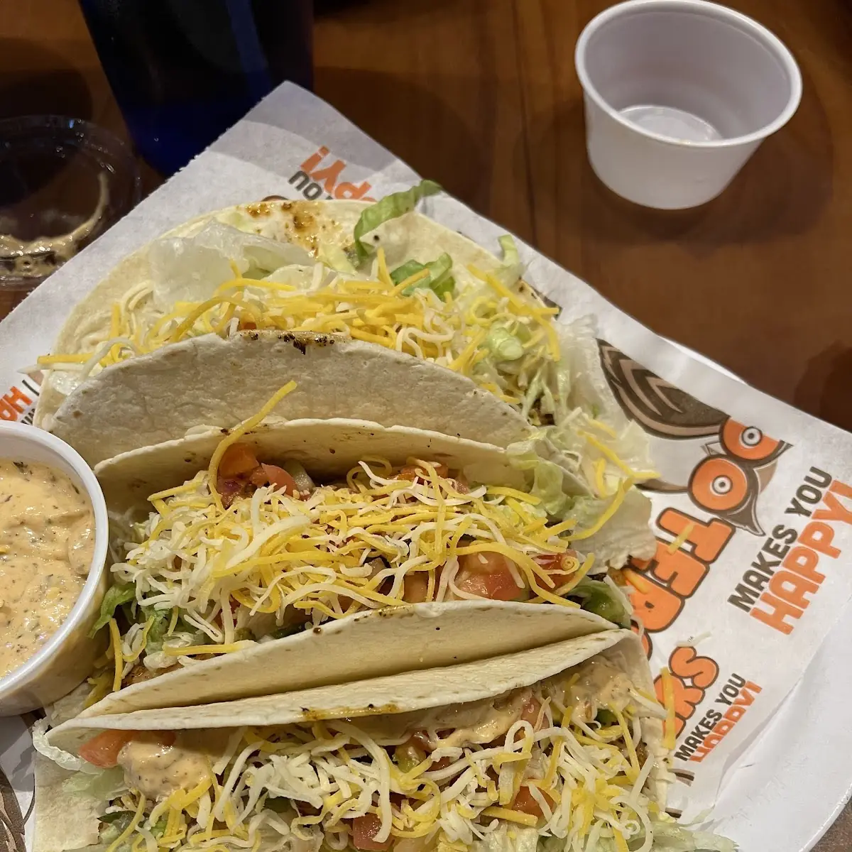 Hooters Original Buffalo Chicken Tacos