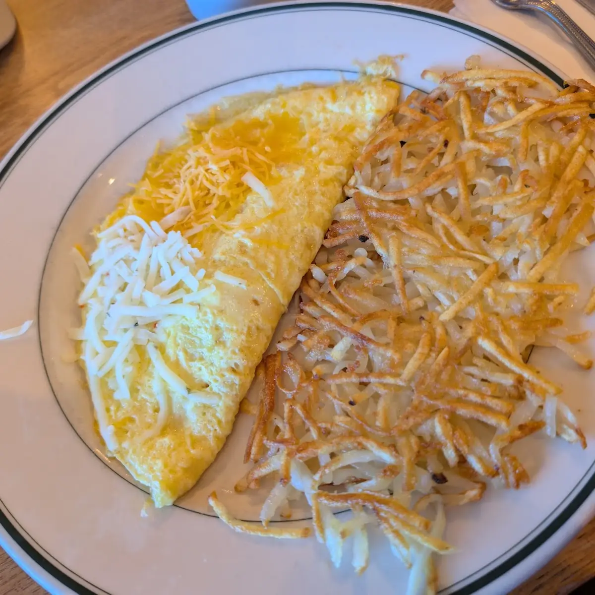 Eggs 2 Hash Browns & Toast