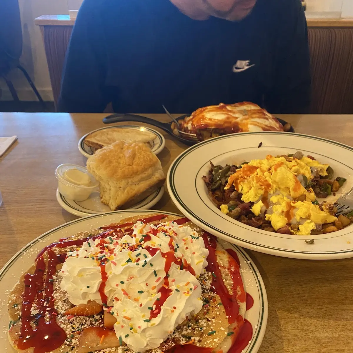 Pancake Breakfast Burrito Bowl