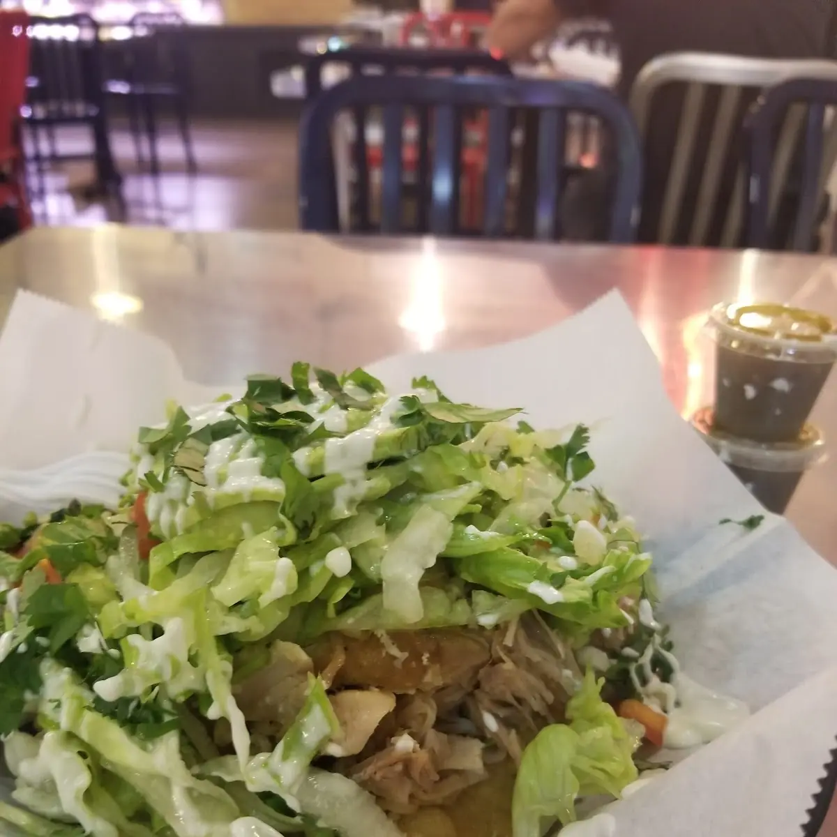 Chicken Tostada