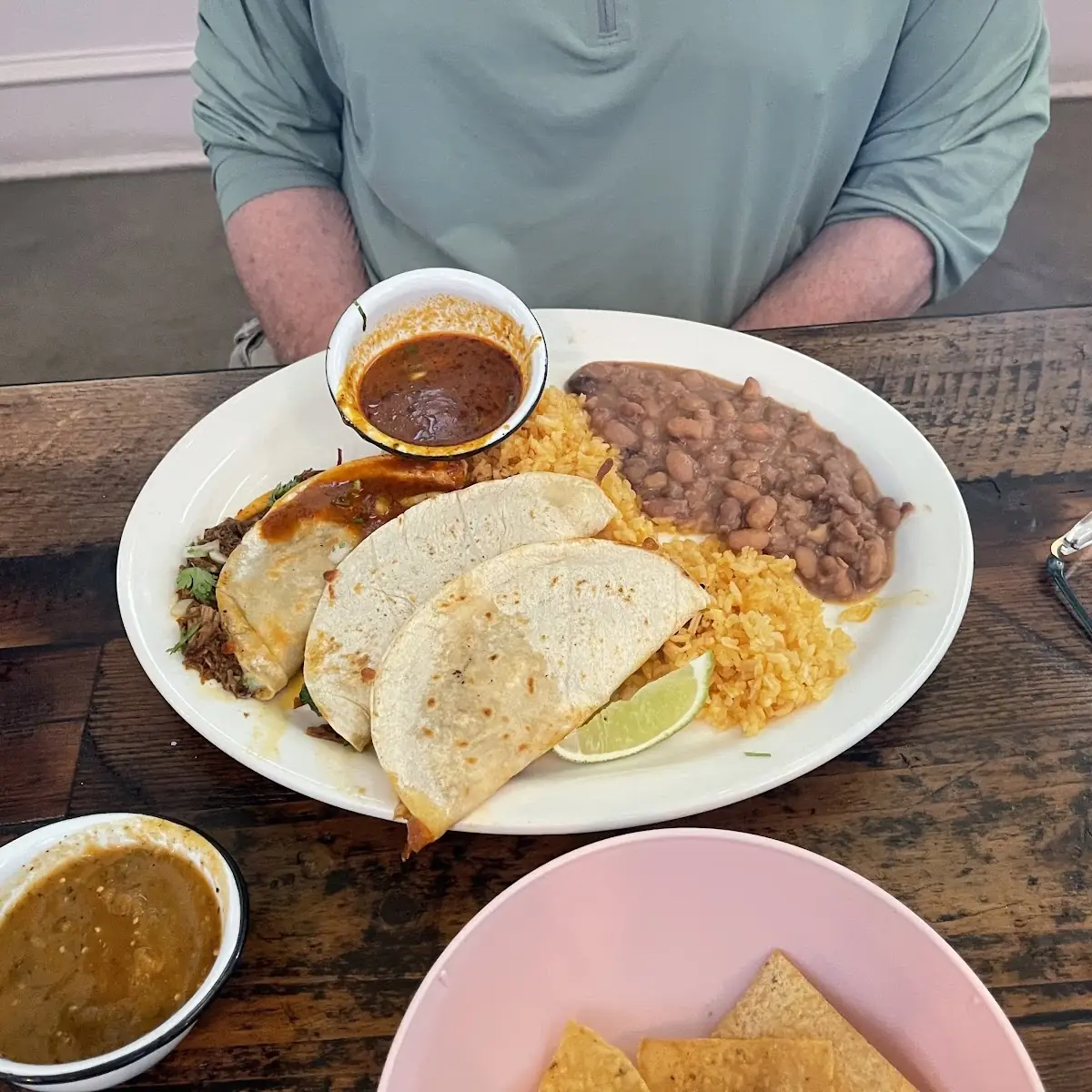 Tamales Rice Beans