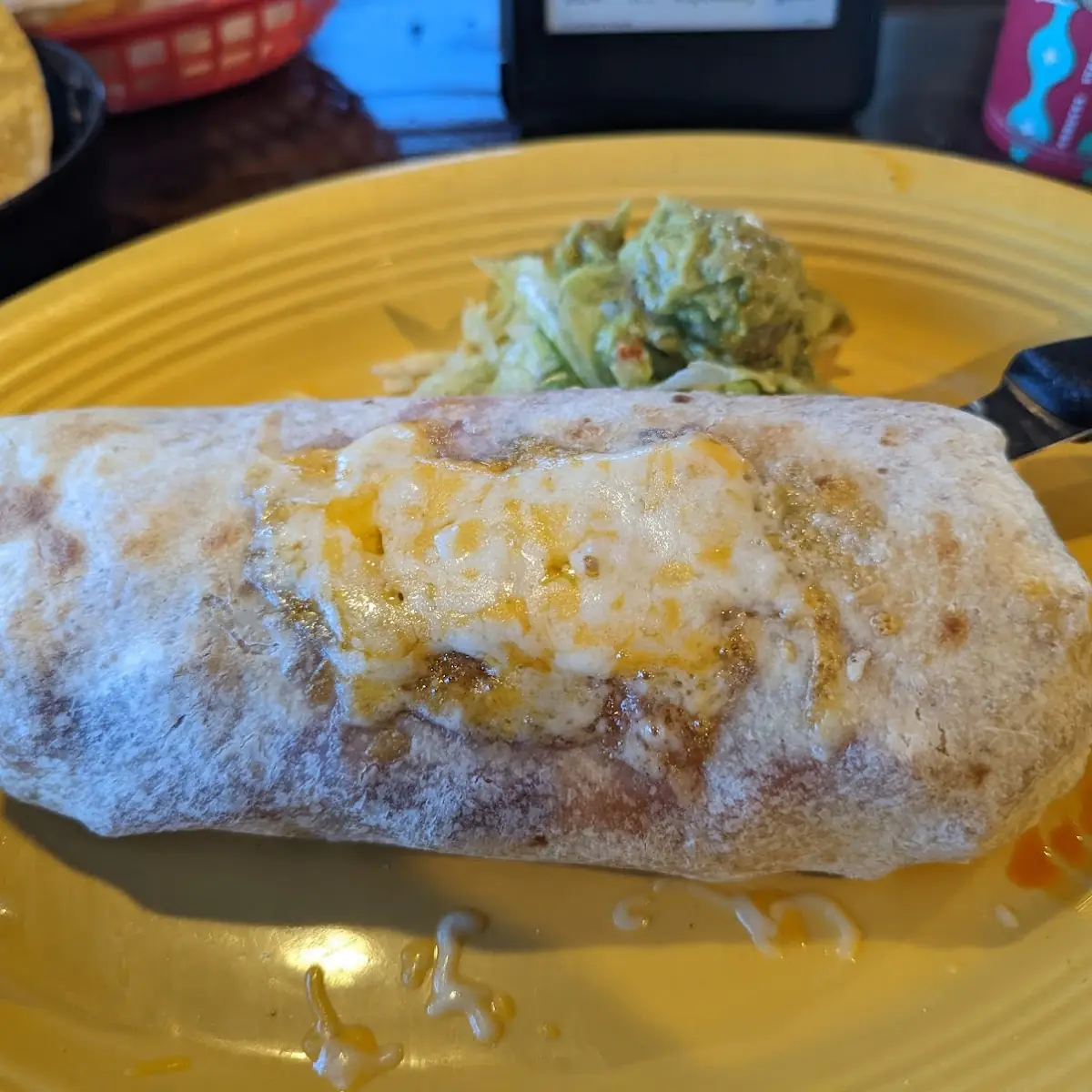 Bean Rice and Cheese Burrito