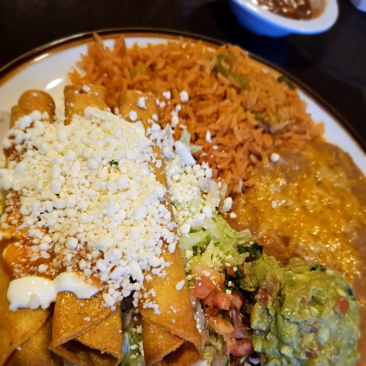 Chicken Flautas Mexicanas