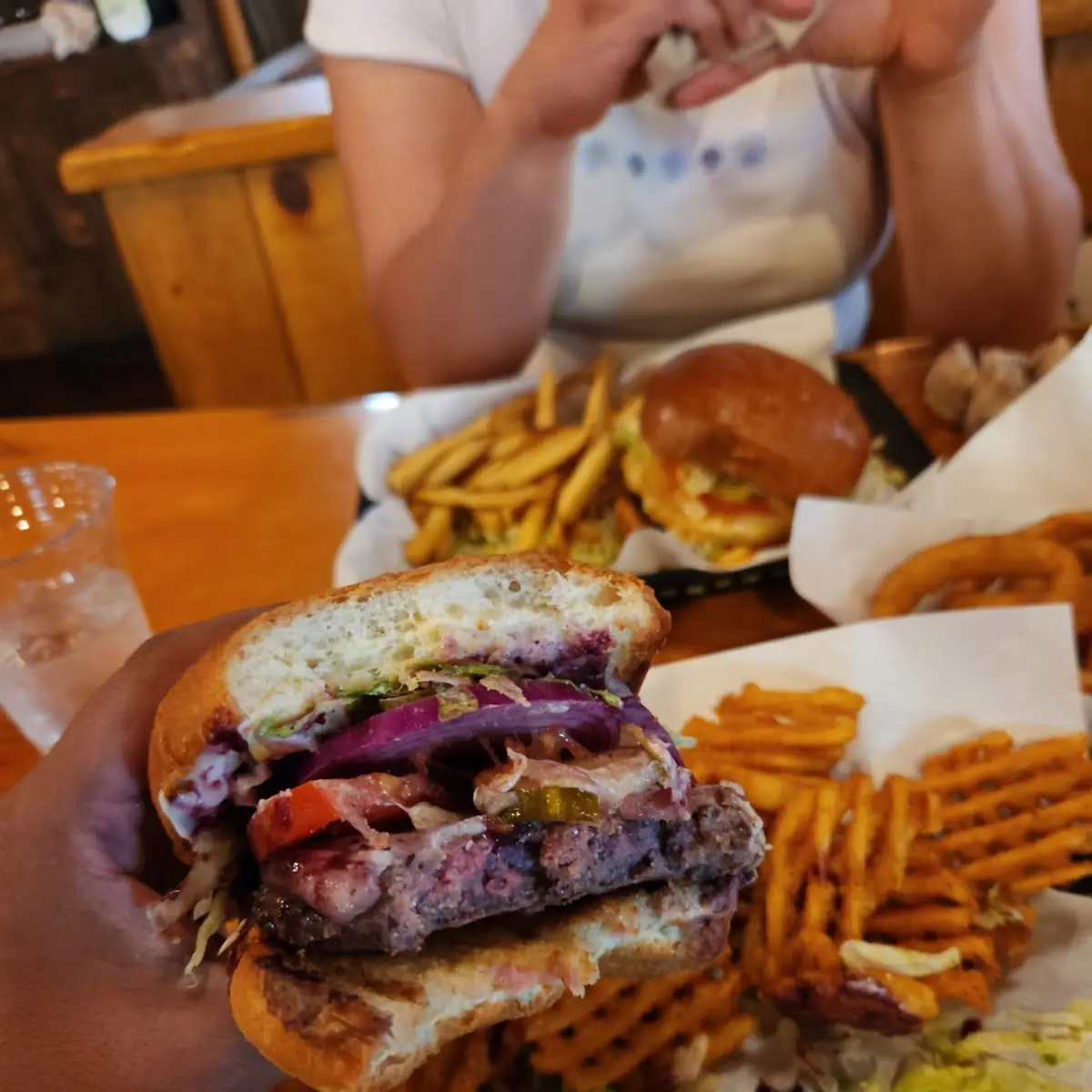 Cajun Bacon Cheeseburger