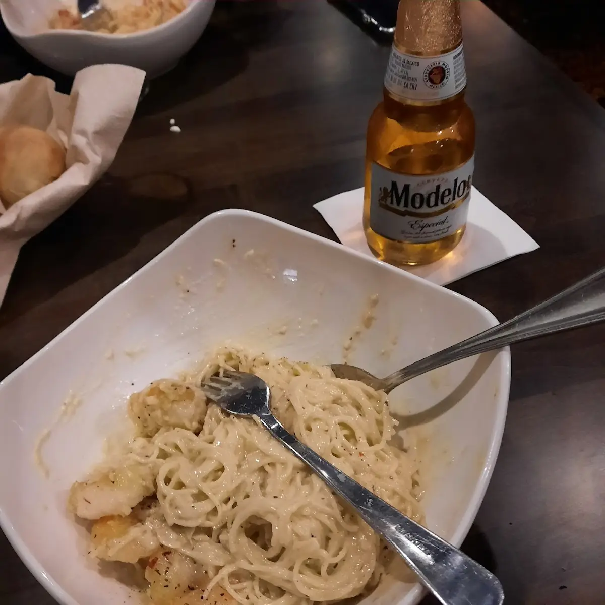 Shrimp Alfredo