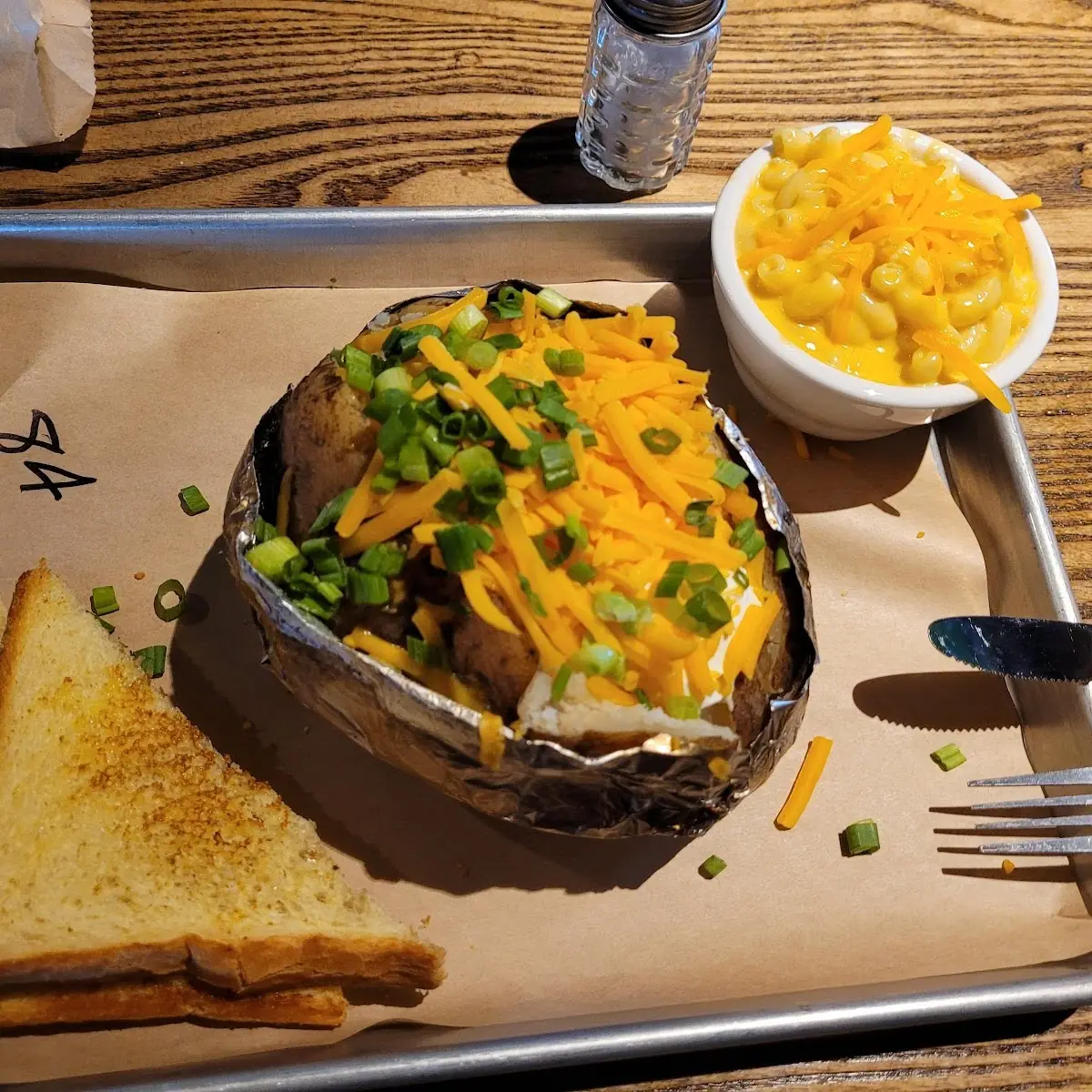 Half Meat Baked Potato