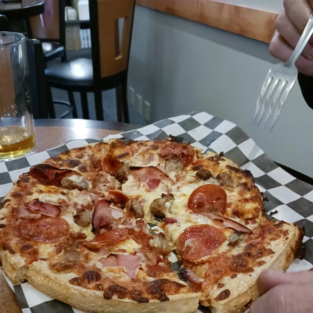 All Meat Pizza
