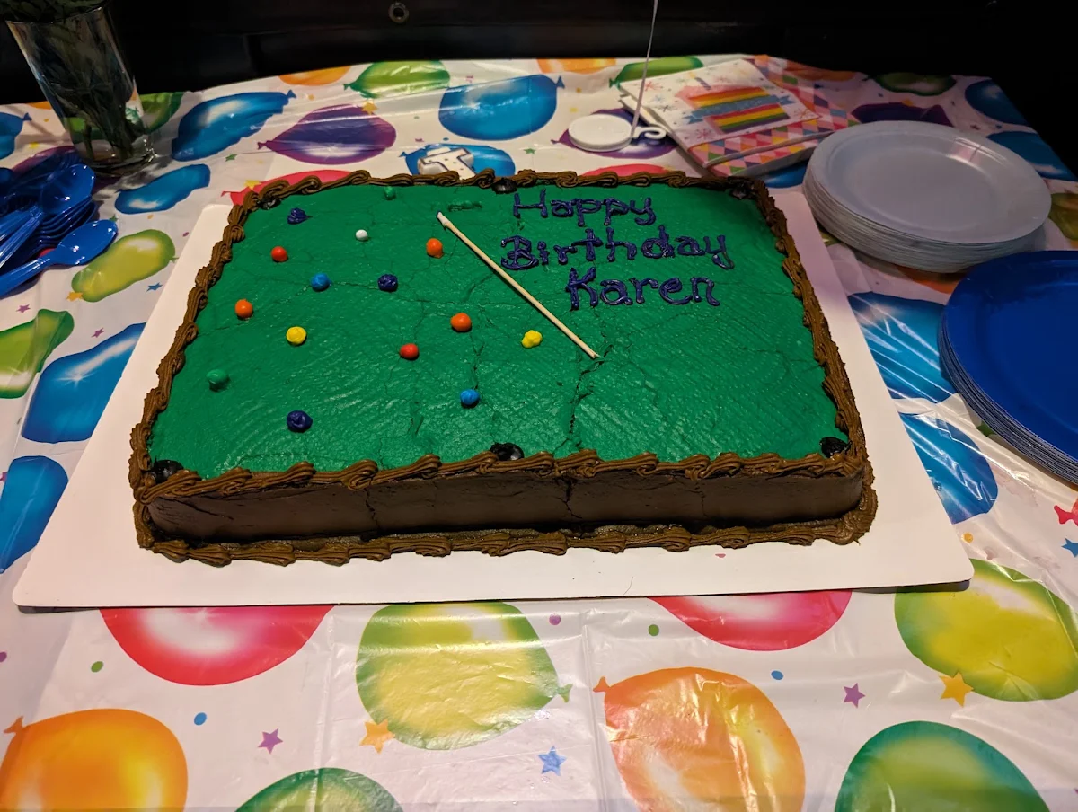 Custom Birthday Cake