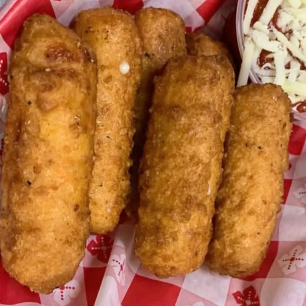Fried Mozzarella Sticks