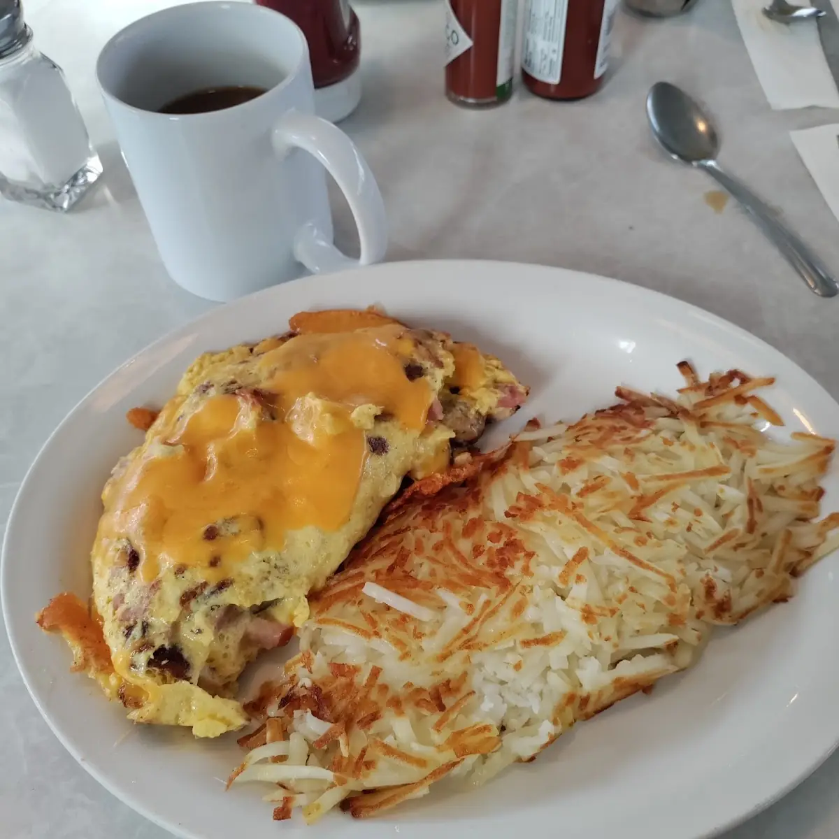 All Meat and Cheese Omelet