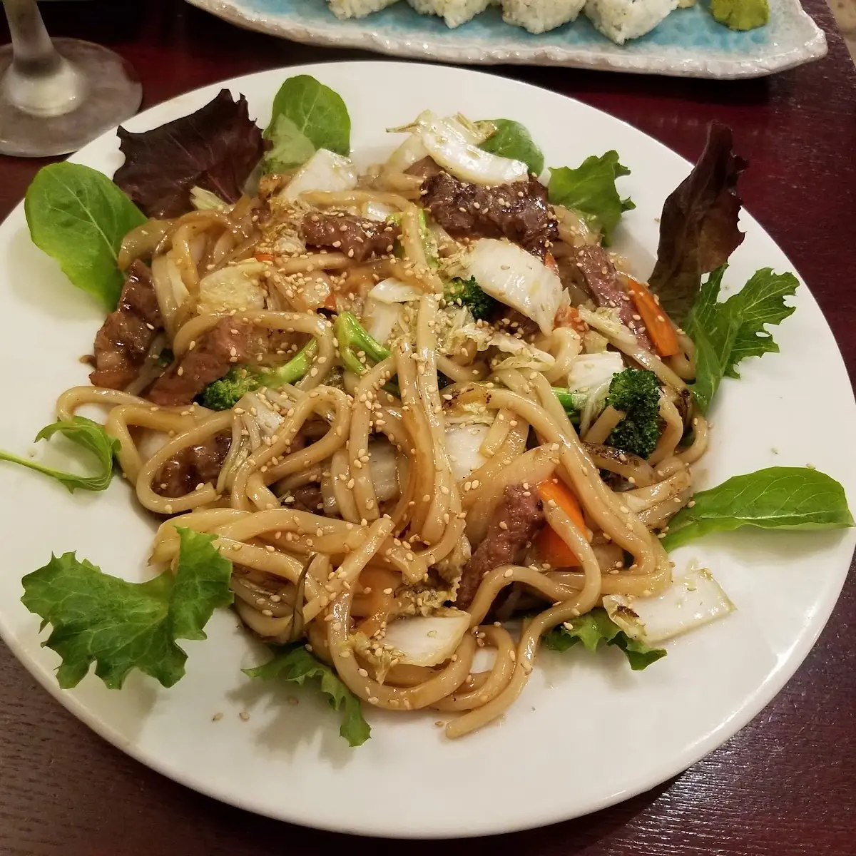 Vegetable Yaki Udon