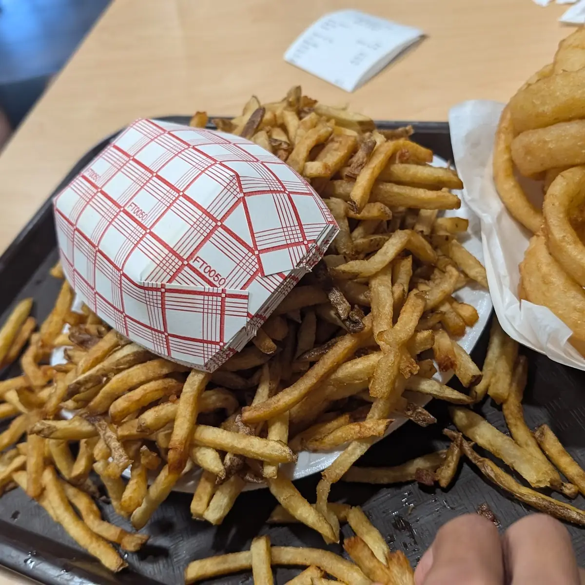 French Fries and Onion Rings