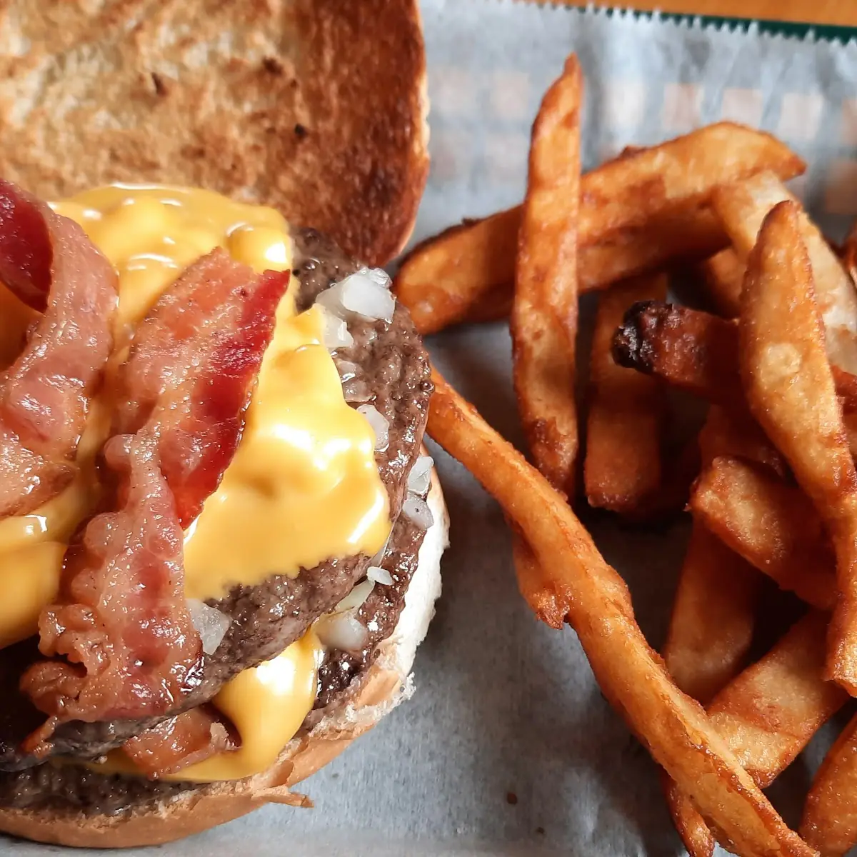 Bacon Double Cheeseburger