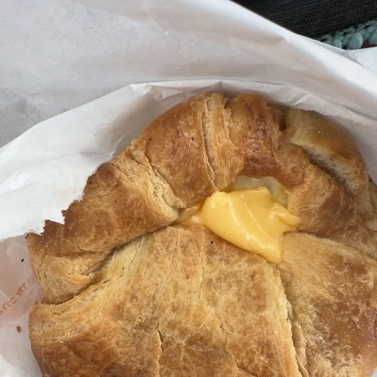 Egg and Cheese Croissant