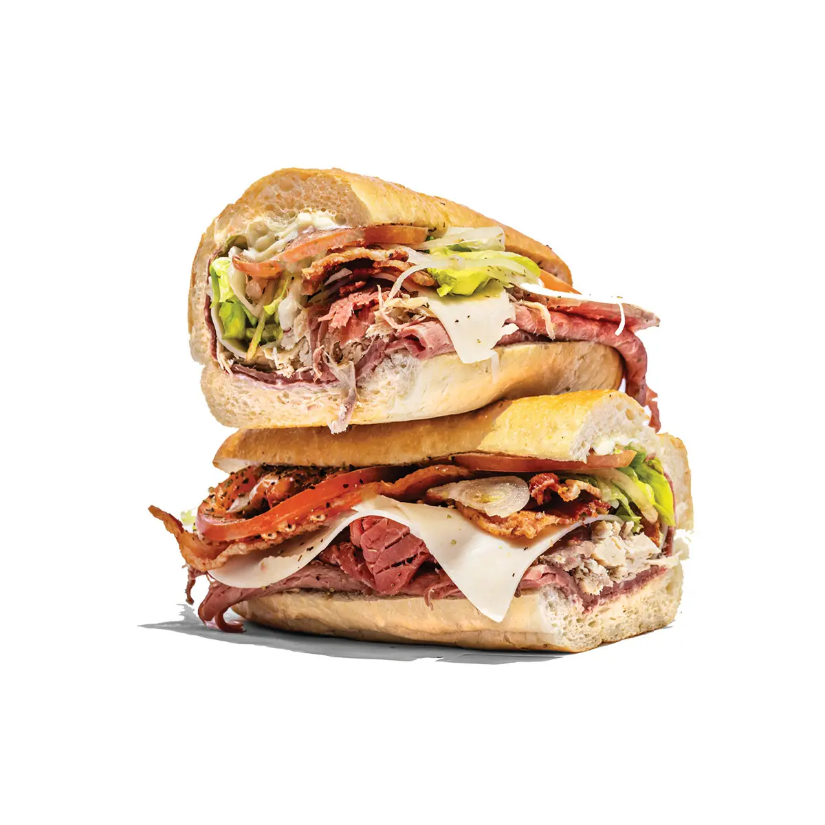 Homemade Roast Beef Sub