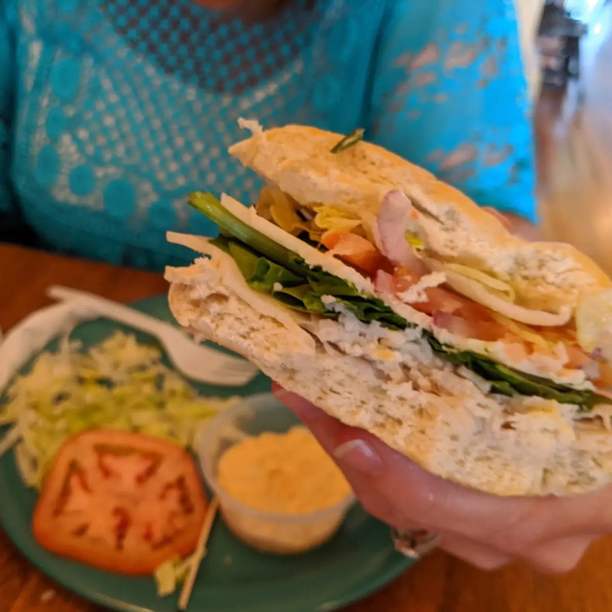 Turkey Spinach Sandwich
