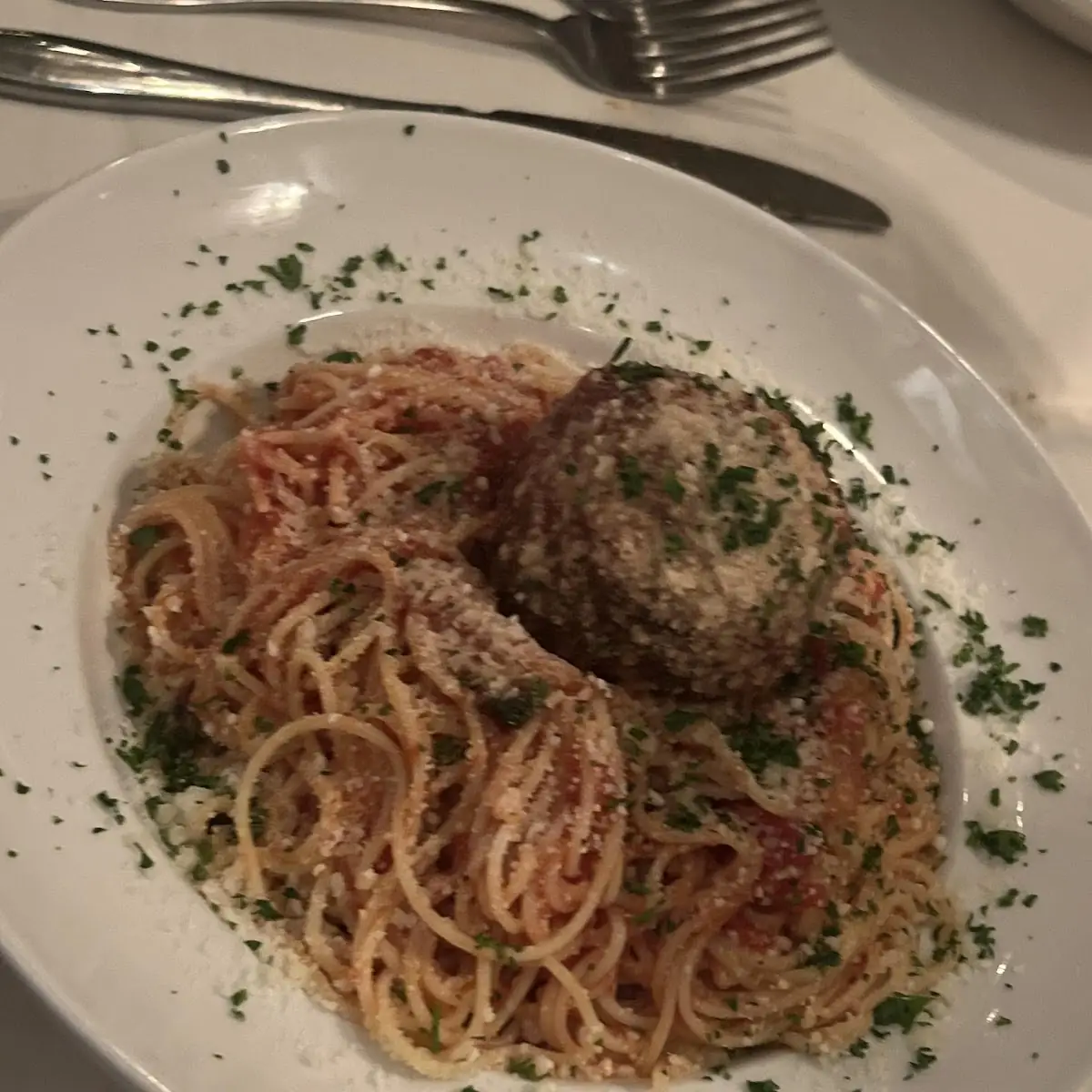 Spaghetti with Meatballs