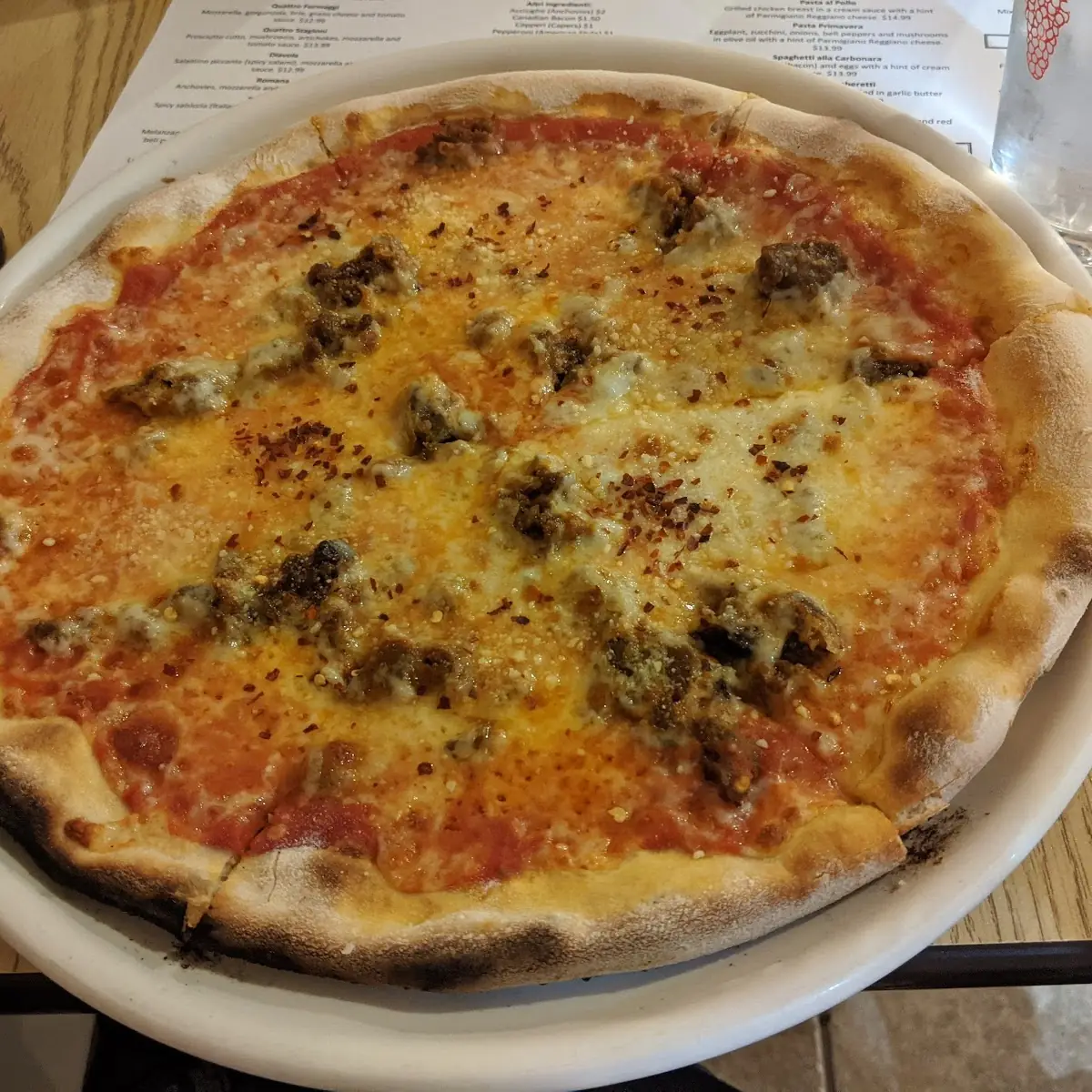 Quattro Formaggi Pizza