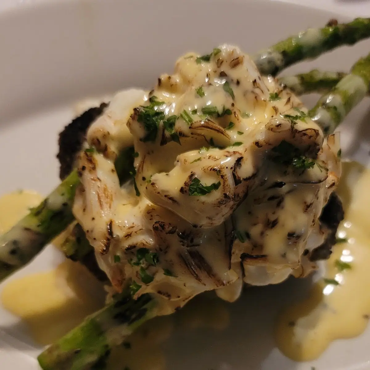 Braised Short Rib & Seafood Oscar