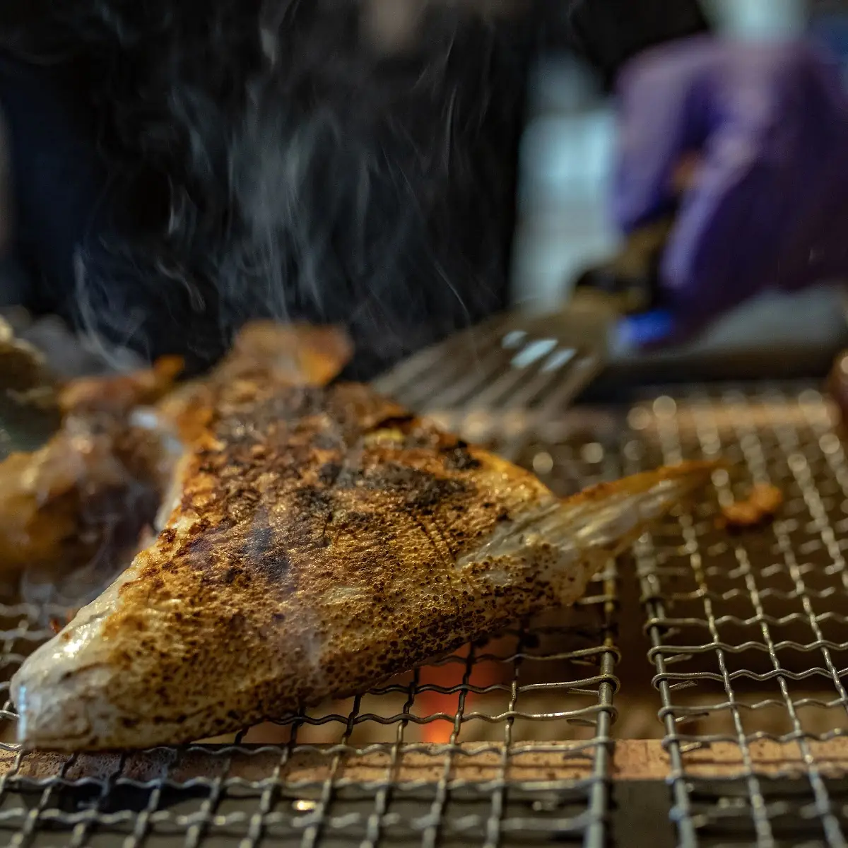 Grilled Hamachi Kama