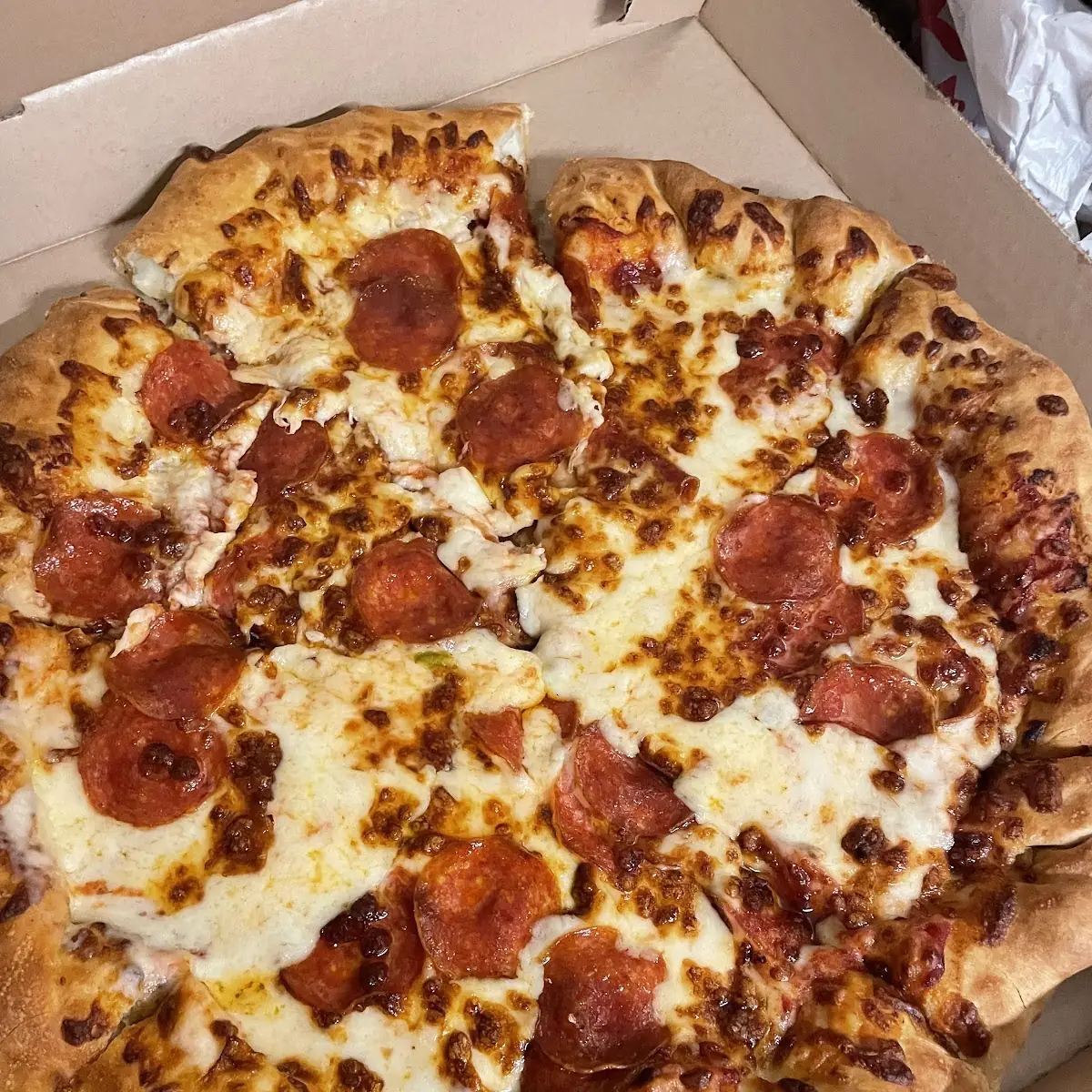 Pepperoni Lovers Stuffed Crust