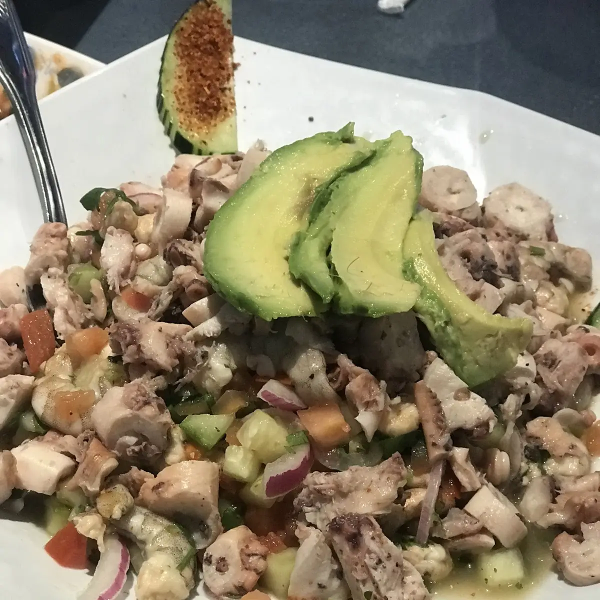 Octopus and Shrimp Ceviche